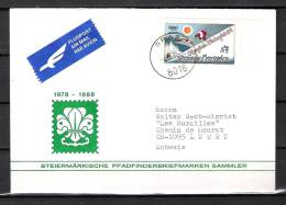 REPUBLIK ÖSTERREICH, 02/08/1994 Air Mail - GRAZ  (GA1630) - Winter 1994: Lillehammer