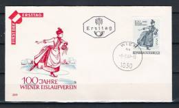 REPUBLIK ÖSTERREICH, 03/02/1967 100 Jahre Wiener Eislaufverein -  WIEN (GA1646) - Hiver 1968: Grenoble