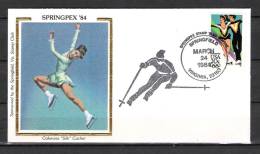 USA, 24/03/1984 Springfield Stamp -  VIRGINIA (GA1674) - Winter 1984: Sarajevo