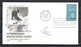 USA, 09/02/1960 International Winter Sports Games -  CALIFORNIA (GA1677) - Hiver 1960: Squaw Valley