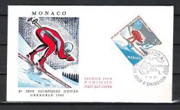 MONACO, 07/12/1967 Jour D'Emission - GRENOBLE (GA1684) - Winter 1964: Innsbruck