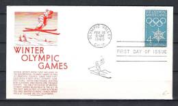 USA, 18/02/1960  Winter Olympic Games - CALIFORNIA (GA1693) - Hiver 1960: Squaw Valley