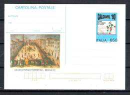 ITALIE, 1990 Postkaart (GA1829) - 1990 – Italie
