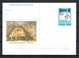 ITALIE, 1990 Postkaart (GA1830) - 1990 – Italie