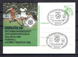 DEUTSCHE BUNDESPOST, 12/07/1982 Frankfurt Am Main (GA1831) - 1982 – Espagne