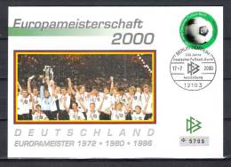 DEUTSCHLAND, 17/07/2000 100 Jahre Deutscher Fubball-Bund (GA1839) - Eurocopa (UEFA)