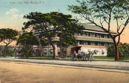 Manila City Hall 1905 PI Postcard Used - Philippines