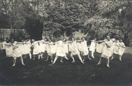 NORD PAS DE CALAIS - 59 - CARTE PHOTO - HAUBOURDIN - Ballet Groupe D'actrices Et De Danseuses - Haubourdin