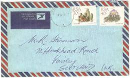 South Africa  1992 Airmail Letter To Scotland - Covers & Documents