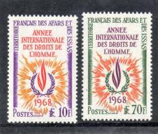 1968 Année Internationale Des Droits De L´Homme : Flamme, Laurier - ONU - Ongebruikt