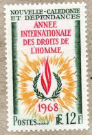 1968 Année Internationale Des Droits De L'Homme : Flamme, Laurier - ONU - Neufs