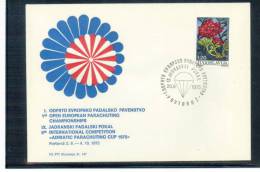 Jugoslawien / Yugoslavia 1975 Portoroz Europa Fallschirmspringen Meisterschaft /Europa  Parachutists Championship - Paracadutismo