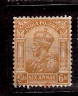 India 1911 6a King George V Issue #89 - Other & Unclassified