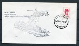 1973 Argentina NASA Vanguard Tracking Station Cover - Zuid-Amerika