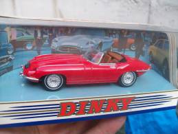 DINKY TOYS - DY1 -  JAGUAR E TYPE, MK 1   AVEC SA  BOITE  Scala 1/43 - Dinky