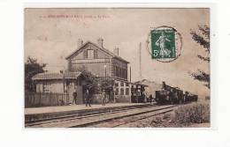 Carte 1910 RESSONS SUR LE MATZ / LA GARE (TRAIN) - Ressons Sur Matz