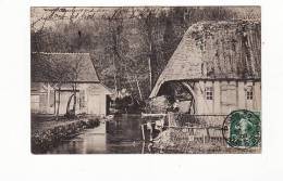 Carte 1908 ORBEC / LA SOURCE DE L'OR...? (lavoir ? , Moulin ?) - Orbec