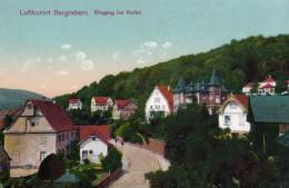 LUFTKURORT BERGZABERN   -   Eingang Ins Kurtal - Bad Bergzabern