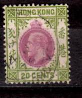 Hong Kong 1903 20c  King Edward VII Issue #78 - Gebruikt