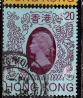 Hong Kong 1982 $20 Queen Elizabeth II Issue #402  Filler - Gebruikt