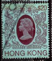 Hong Kong 1985 $20 Queen Elizabeth II Issue #402a - Oblitérés