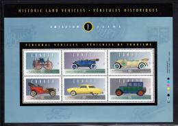 Canada MNH Scott #1490 Sheet Of 6 Historic Land Vehicles 1 - Ongebruikt