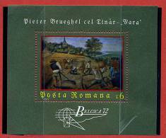 S	Roumanie ** Bloc N° 96 - "Belgica 72"  Tableau - Unused Stamps