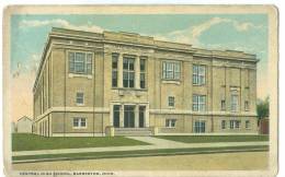 USA, Central High School, Barberton, Ohio, 1920s Used Postcard [11505] - Andere & Zonder Classificatie