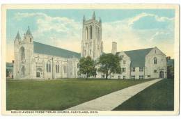 USA, Euclid Avenue Presbyterian Church, Cleveland, Ohio, 1919 Used Postcard [11507] - Cleveland