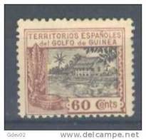 GUI175-A459TARSC.Guinee.GUINEA    ESPAÑOLA.LA CASA DE NIPA.1924 (Ed 175**) Sin Charnela.MAGNIFICO - Sin Clasificación