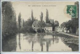 72 LOUE * Le Moulin De Coulaines  * Belle CPA  écrite En 1912 - Loue