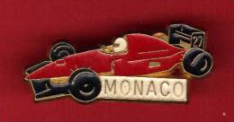 24702-pin's F1.Formule1.rallye Automobile.Monaco.signé PF. FIA SOUV - F1