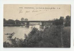 95 - AUVERS-CHAPONVAL -  L´OISE - LE PONT DE FER - Auvers Sur Oise