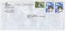 TZ920 - GRECIA , Lettera Commmerciale Per L' Italia . - Covers & Documents