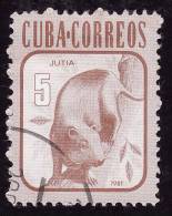 CUBA  1981   - YT 2318 -   Jutia -  Oblitéré - Gebruikt