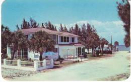 St. Petersburg FL Florida, East Winds Apartment, Lodging, C1950s Vintage Postcard - St Petersburg