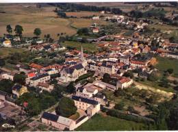 Les Trois Moutiers..belle Vue Aérienne Du Bourg - Les Trois Moutiers