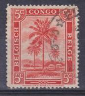 Congo Belge N° 228 ° Palmiers - 1942 - Oblitérés