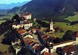 SUISSE GRUYERES CITE HISTORIQUE PRES BULLE CARTE PHOTO AERIENNE - Bulle