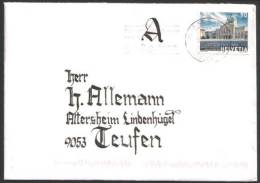 Schweiz / Switzerland - Umschlag Echt Gelaufen / Cover Used (o228) - Briefe U. Dokumente