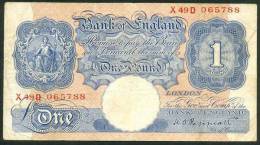 GREAT BRITAIN , 1 POUND , P-367a - 1 Pound