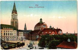 Kiel - Rathaus Und Stadttheater - & Tram - Kiel