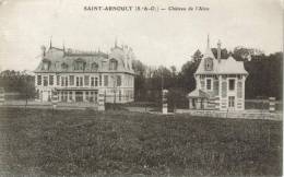 CPA SAINT ARNOULT EN YVELINES (Yvelines) - Château De L'Aleu - St. Arnoult En Yvelines