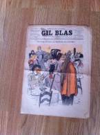GIL BLAS ORIGINAL  GUEULE DE RAIE PAR GEORGES MAUREVERT - Revues Anciennes - Avant 1900