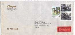 TZ957 - GRECIA , Lettera Commmerciale ESPRESSO Per L' Italia . - Storia Postale