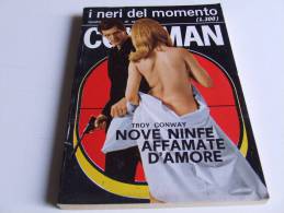 P090 Collana "I Neri Del Momento" Coxeman N.6, Nove Ninfe Affamate D'amore, Erotismo, Noir, Sexy, Spionaggio - Thrillers