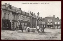 Cpa Du 08  Maubert Fontaine Place Du Jet D' Eau    PONT13 - Charleville