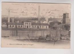 CPA DPT 81 MINES DE CARMAUX, PUITS LA TRONQUIE En 1903 !! - Carmaux