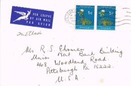 0620. Tarjeta Privada Aerea CAPETOWN (South Africa)  1970. Publicidad Collector Mail - Brieven En Documenten
