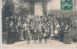 G G  966// C P A - NEUFCHATEL EN BRAY    (76) PENSIONAT SAINT JACQUES ( UN GROUPE D'ELEVES ) - Neufchâtel En Bray